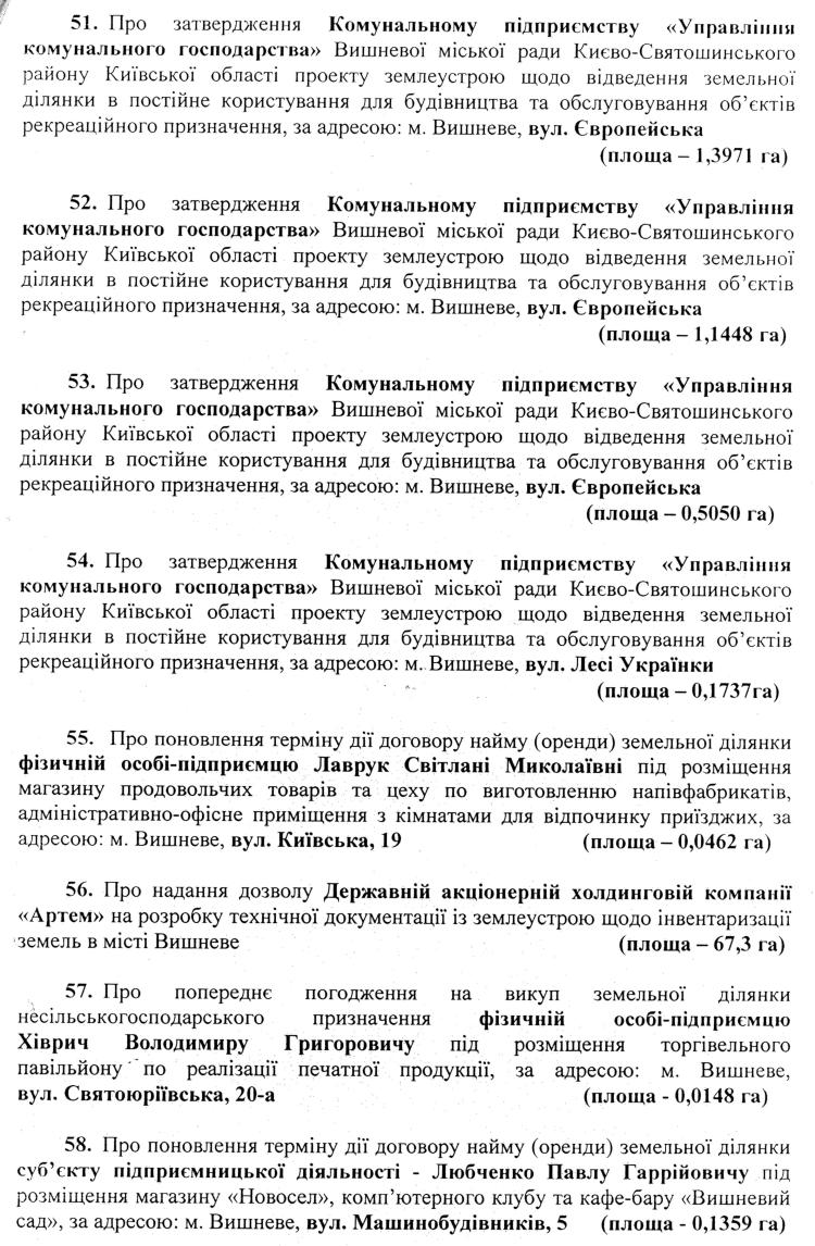 Розпорядження №1\08-234 від 10 листопада 2017 р. Про скликання чергової XХV сесії Вишневої міської ради VIІ скликання